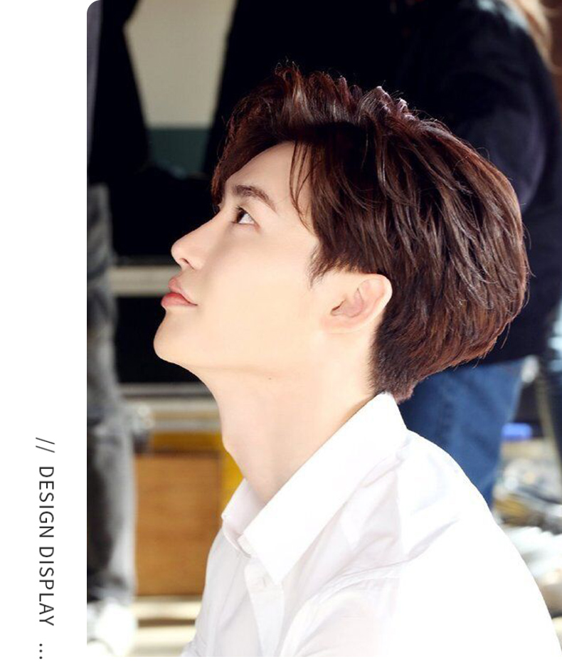 baluoshang明星同款李钟硕黑色衬衫男长袖秋冬季韩版职业工作服商务装