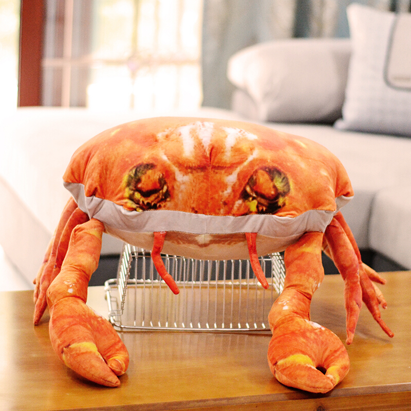 仿真大龙虾抱枕创意恶搞笑毛绒玩具办公室沙靠垫男女生25
