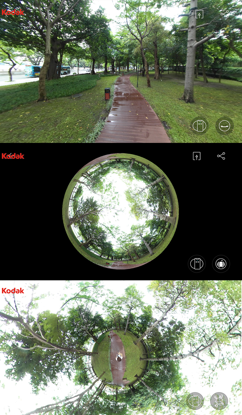 kodak柯达4kvr360全景航拍vr直播微型迷你运动数码摄像机高清