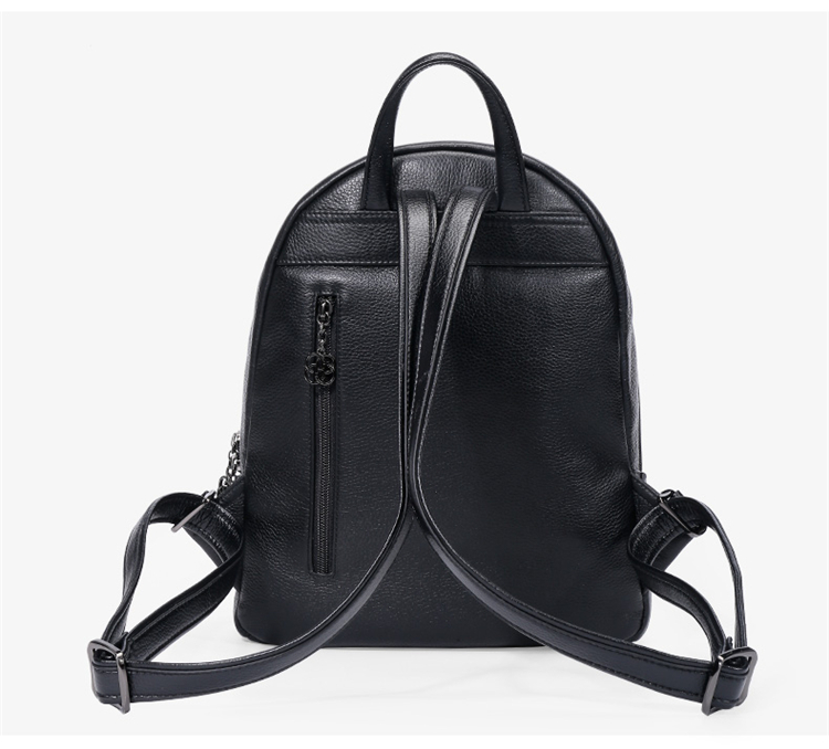 红谷(hongu)女士双肩包h5190878 红谷女包2020夏季新款真皮双肩包女头