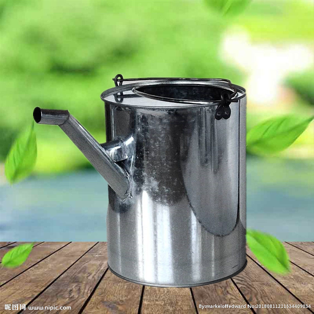 手提加长嘴10升15升18升22升便携防爆桶车机械加油站专用加油桶壶15升