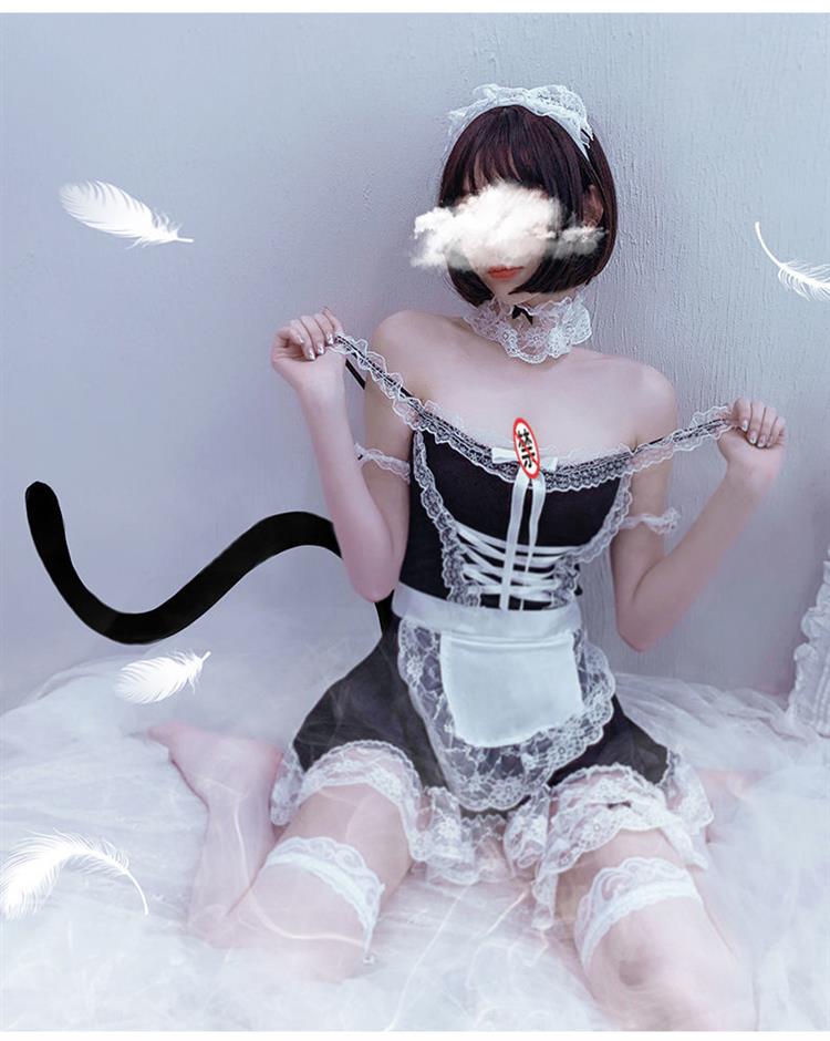 性感情趣内衣女兔女郎角色扮演制服诱惑蕾丝女仆装小胸sm超骚