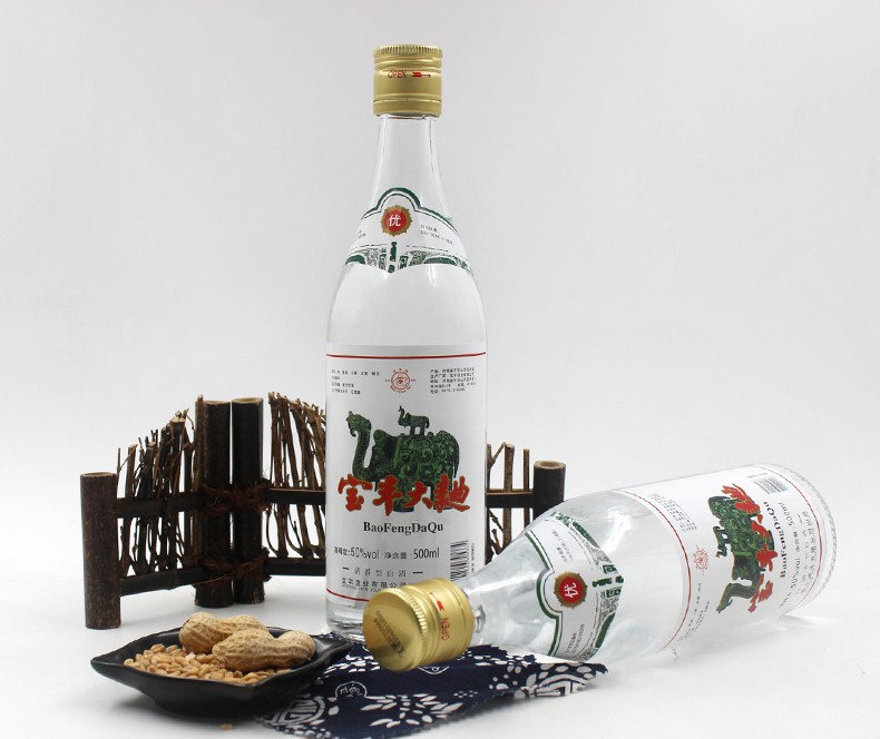 宝丰清香j酒大象驮小象50度白酒大曲500ml*6瓶整箱_历史最低价格_就买