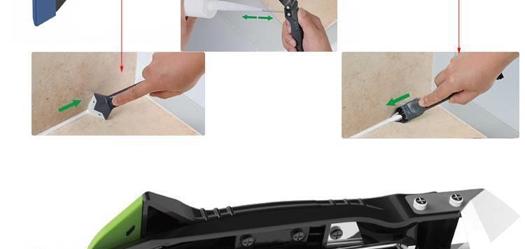 打胶神器马桶玻璃胶头嘴手工收边修边结构胶枪窗户刮胶板门窗家用