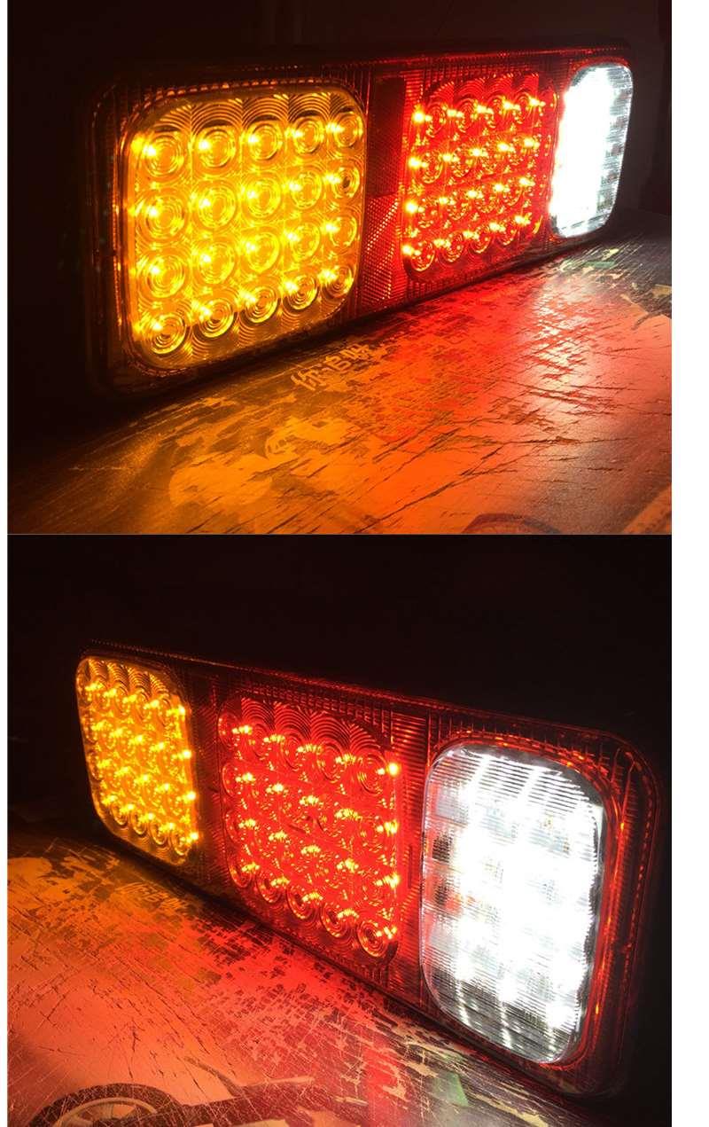 实力多解放巨能王led后尾灯总成货车卡车挂车配件超亮防水原装正驾驶