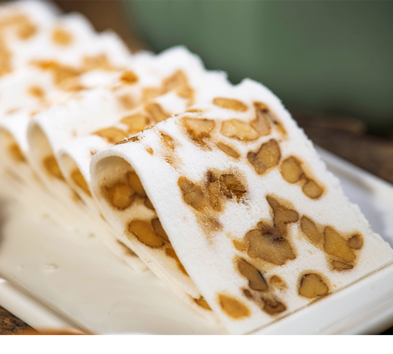 珍斋核桃云片糕原味芝麻味乌镇上海特产芡实传统糕点心