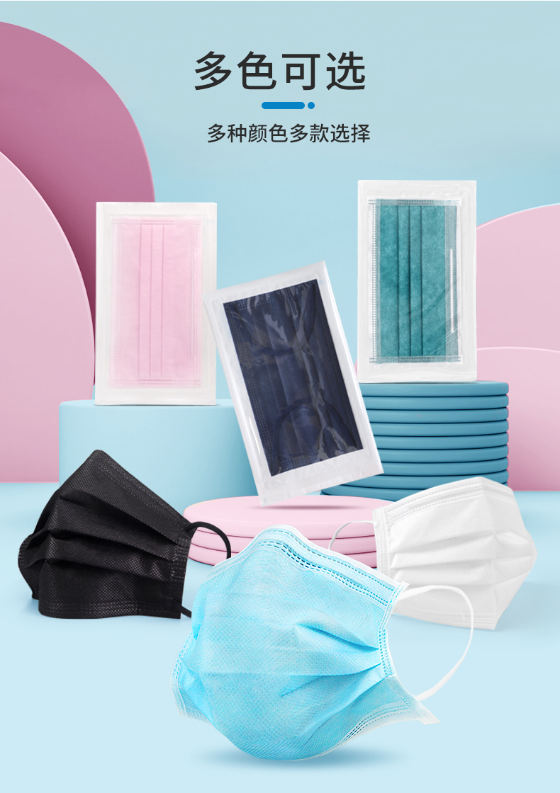 skypro灭菌级蓝色口罩医用一次性使用医用口罩成人防尘防疫透气三层