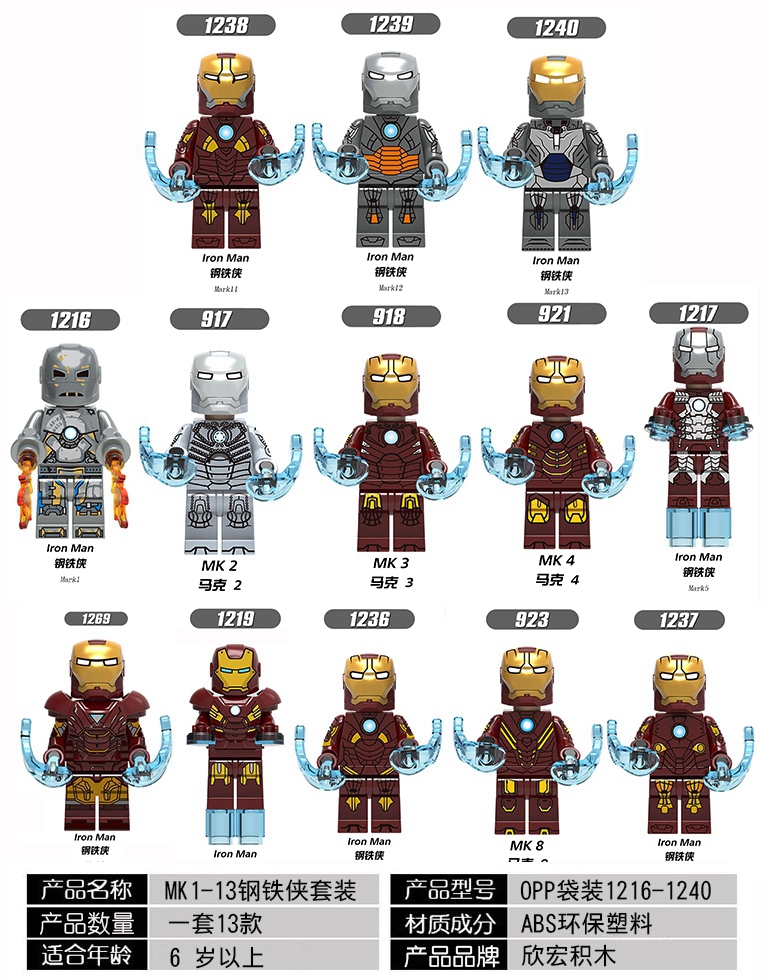 兼容乐高钢铁侠格纳库拼装地下基地实验室mk50漫威全套小人仔袋装
