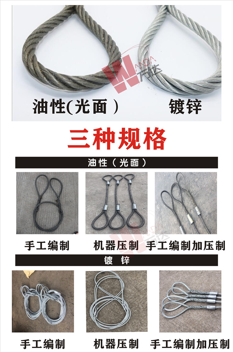 插编钢丝绳索具标准图片