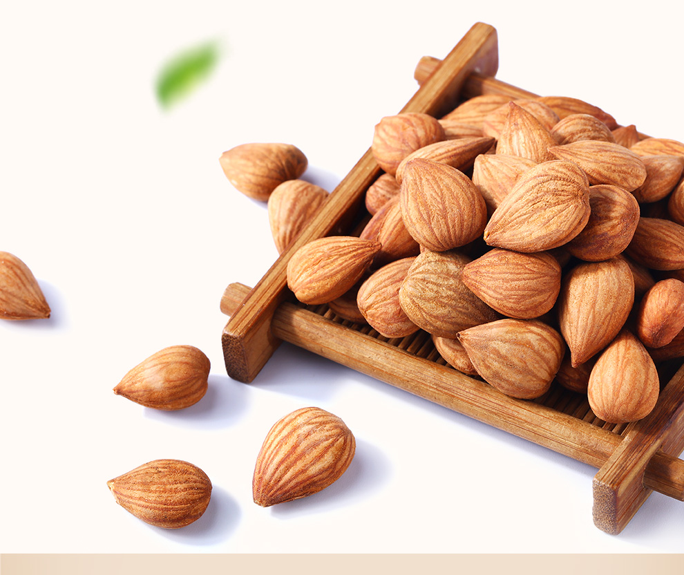 厂家直营店香酥杏仁190gx2袋休闲坚果零食特产无壳干果炒货客户