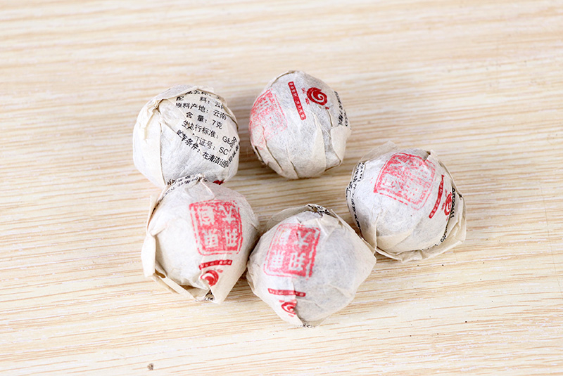 2018年 云章 龙珠系列 邦东大树 生茶 云南临沧普洱茶 龙珠茶 小沱茶