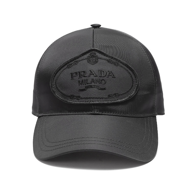 prada普拉达男士聚酯纤维遮阳帽棒球帽2hc143820