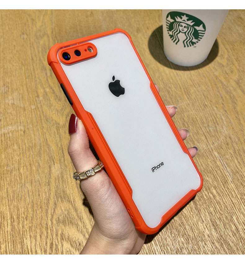 火豹苹果8手机壳硅胶苹果摄像头全包防摔苹果8透明苹果超薄苹果6s网红