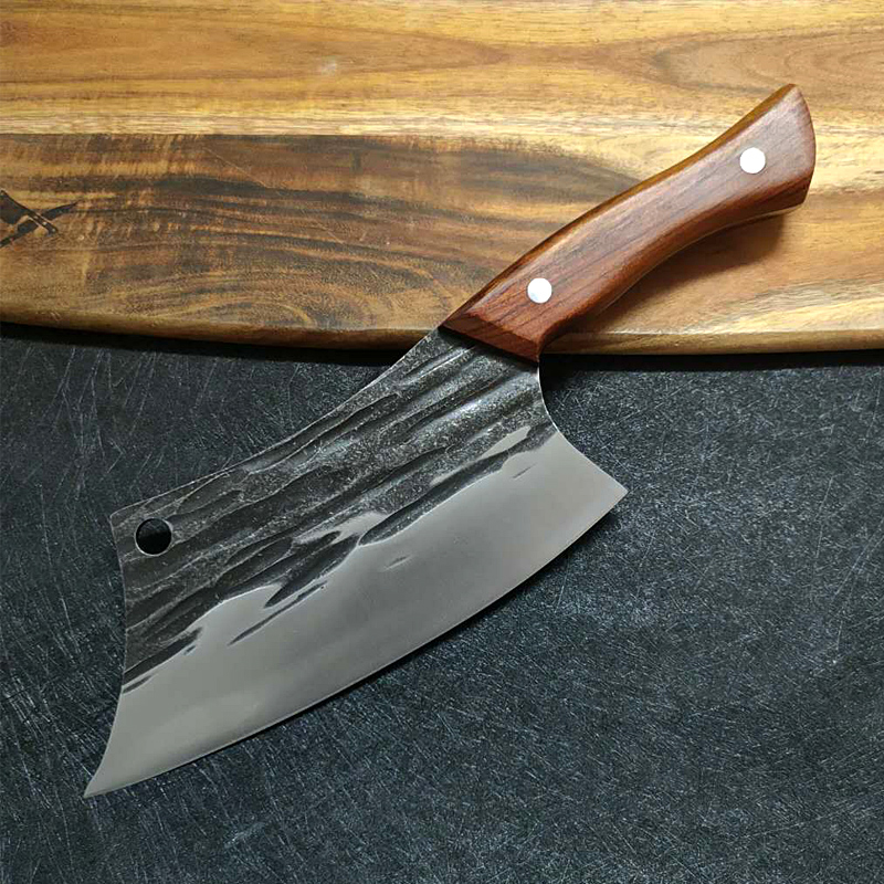 haoyangdao庖丁高锰钢菜刀厨房家用手工锻打锋利厨师专用切菜切肉骨刀