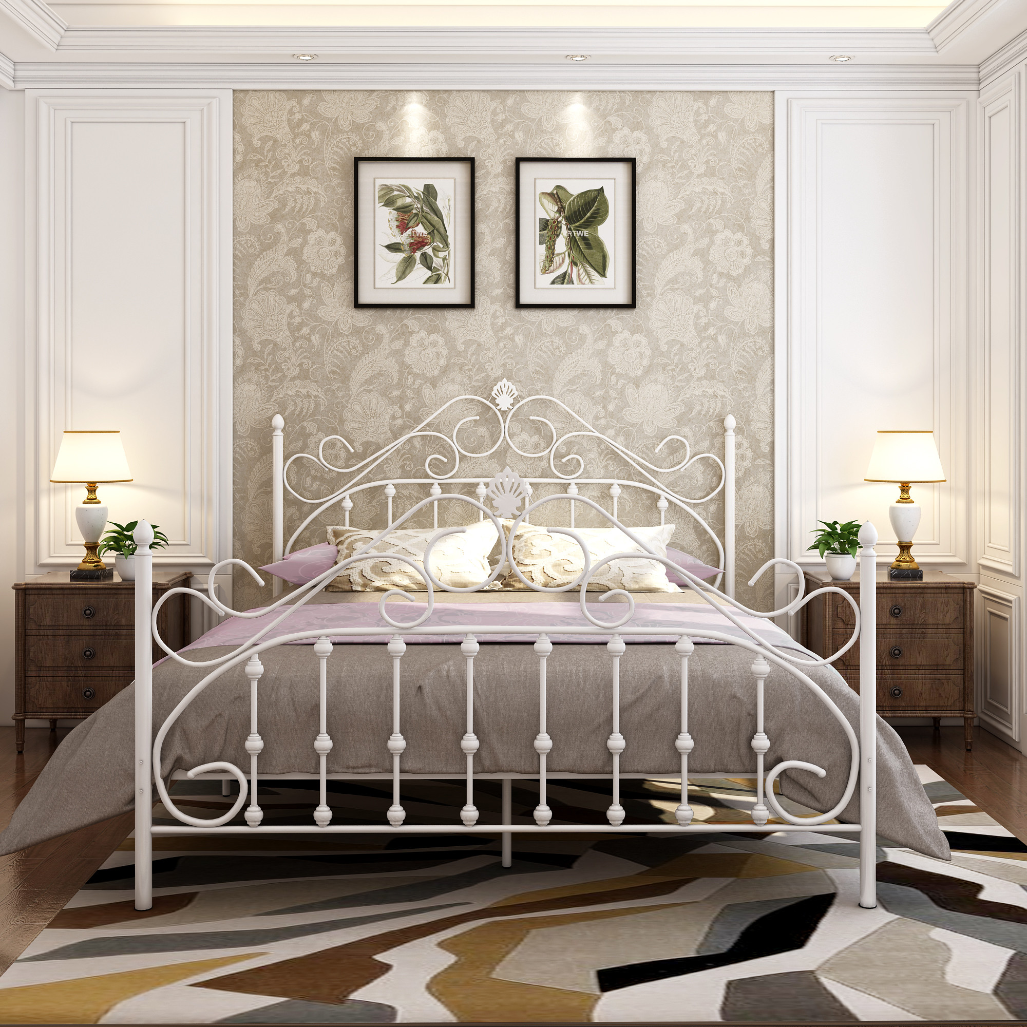 5成人铁架床1.8m网红单人铁床1.2米