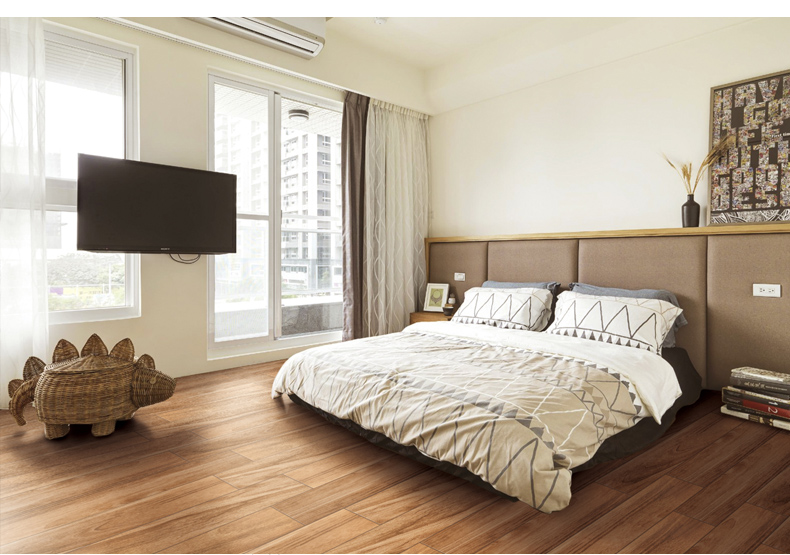 自营鹰牌陶瓷 仿实木150*900 客厅卧室地砖 仿木纹地板砖 北欧木纹砖