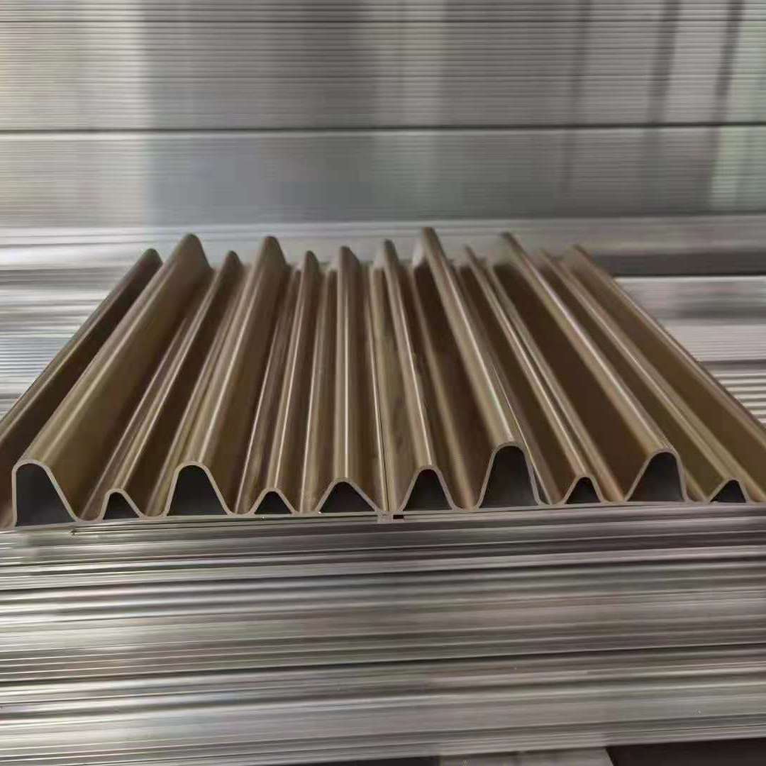 欧派波浪板20mm门面装饰波浪铝单板凹凸波纹板无缝密拼半欧派波浪板