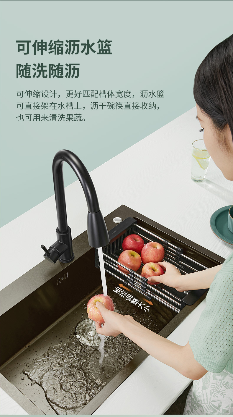 卡贝 Cobbe 厨盆 水槽cr黑卡贝纳米手工水槽菜盆家用洗碗槽黑色单槽厨房洗菜盆不锈钢洗菜池 价格图片品牌报价 苏宁易购卡贝官方旗舰店