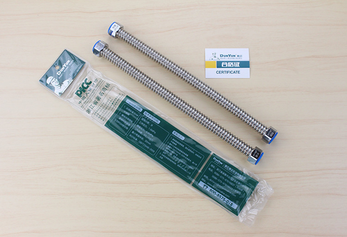 盾运dunyun水用不锈钢波纹管3450cm6分