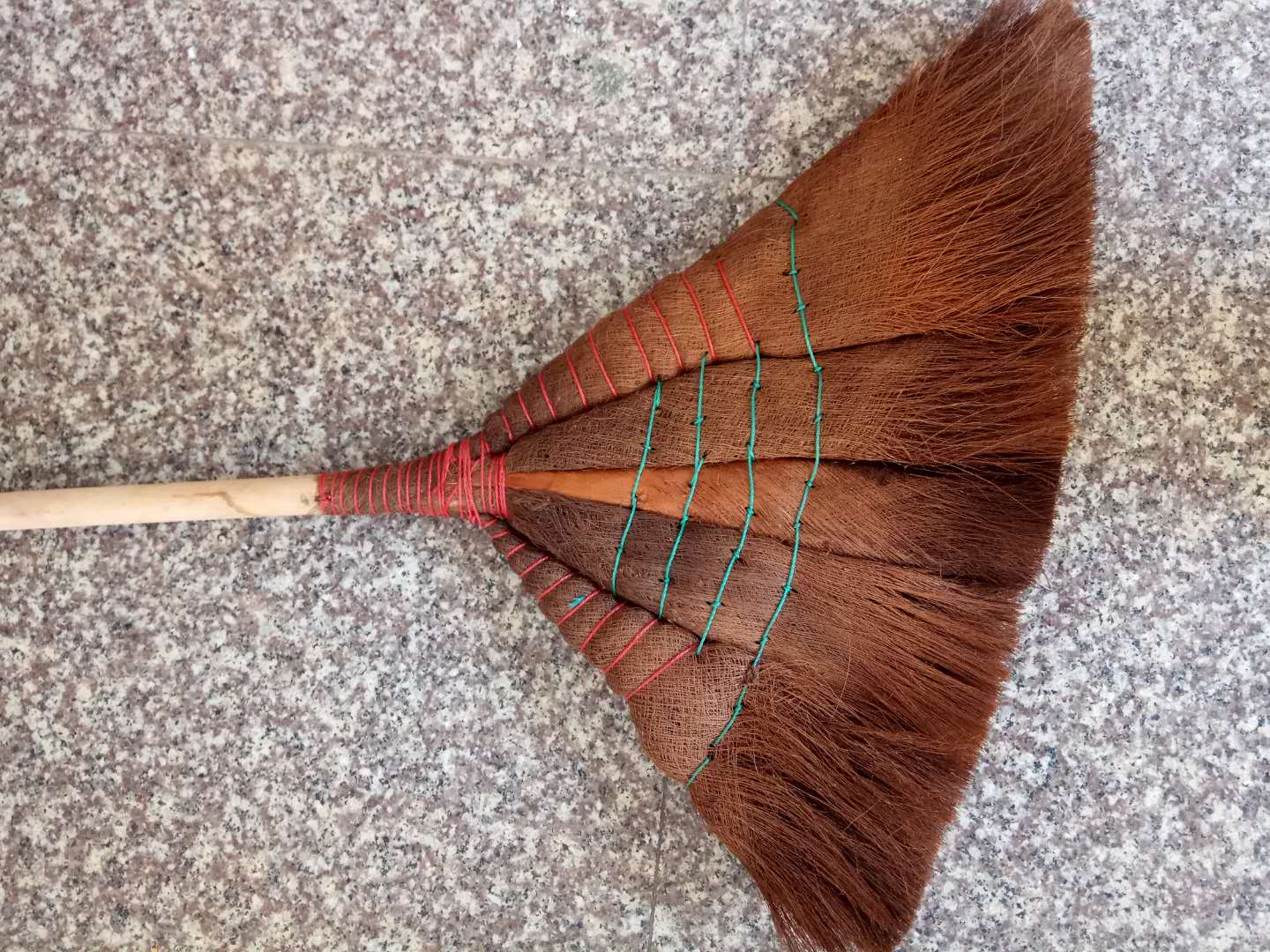 粗蓝线棕扫把=笤帚棕毛扫把鬃毛扫地条扫帚粽丝综棕帚扫帚免邮 三维