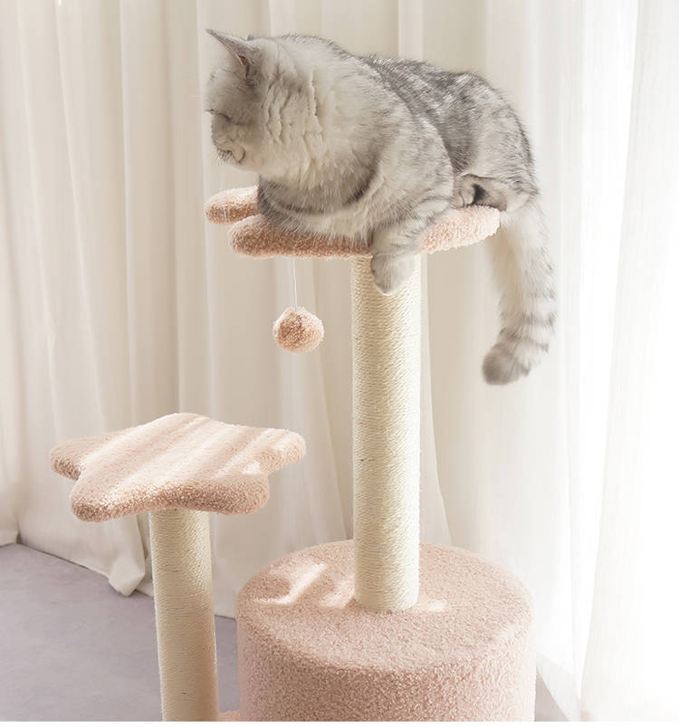 剑麻猫爬架小型猫跳台猫抓板猫抓柱四季通用猫咪玩具自嗨猫咪用品