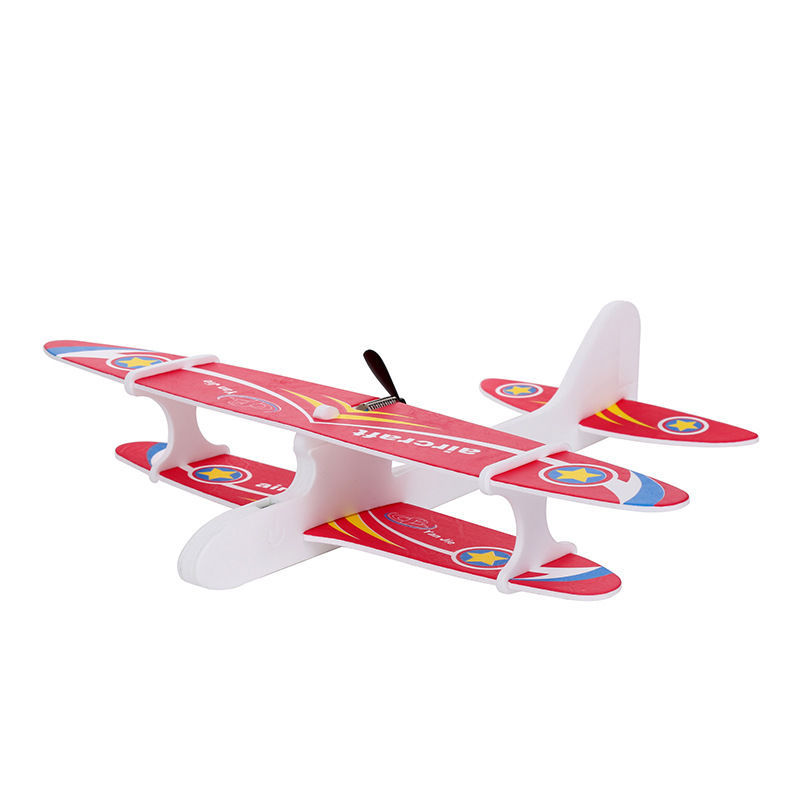 新款电容电动泡沫飞机耐摔手抛飞机充电epp回旋战斗机