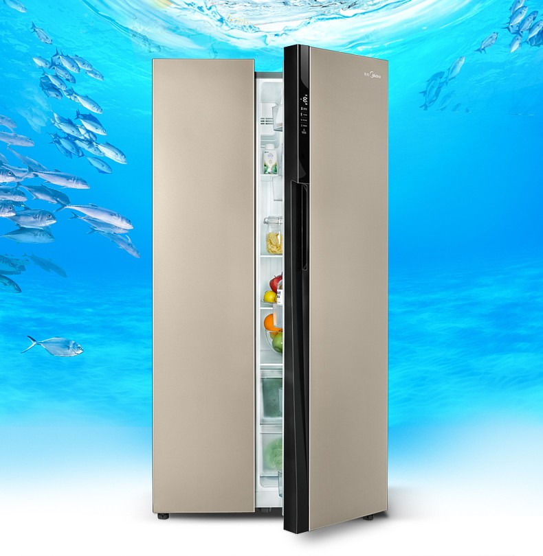 美的midea冰箱bcd52