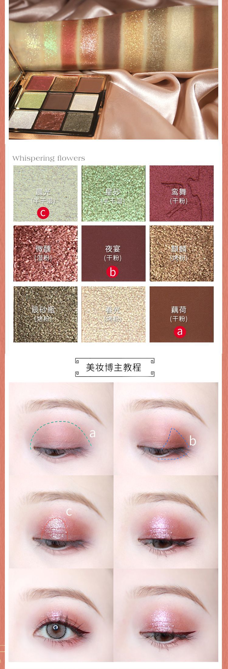 莉兹leezi1993hojo星辉锦鲤故宫眼影盘持久防水易上色细腻丝滑妆效