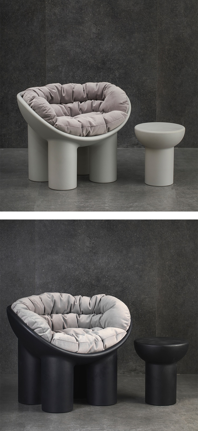 大象腿椅子北欧设计师家具休闲懒人单人沙发椅ins网红椅户外凳子