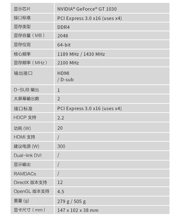 微星msigt1030aeroitx2gd4ocv1显卡