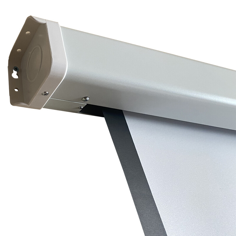 投影仪及投影仪附件84〃16:9 红叶(redleaf) 电动玻珠幕布84寸〃16:9