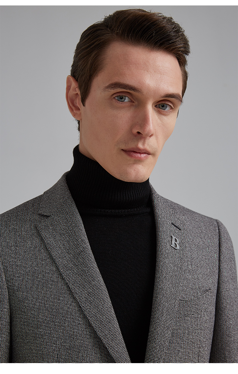 培罗蒙baromon西装男秋季新品西服男外套男单西男商务休闲小西装衣服