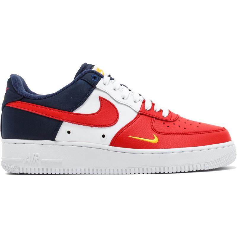 【限量】耐克nike air force 1 low空军一号男士板鞋休闲鞋 鲜橙彩蛋