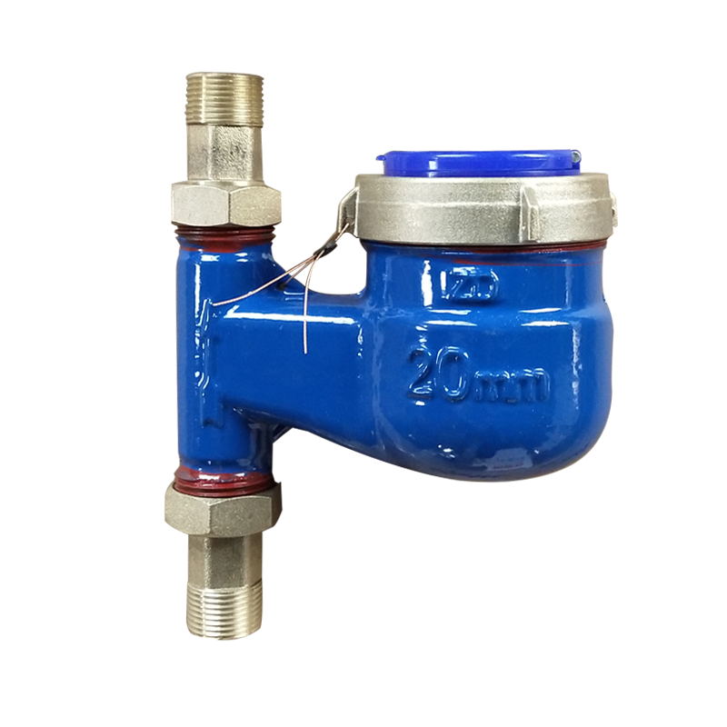 致仕高灵敏水表家用滴水计数水表平式竖式防倒转水表家用冷水表4分6分