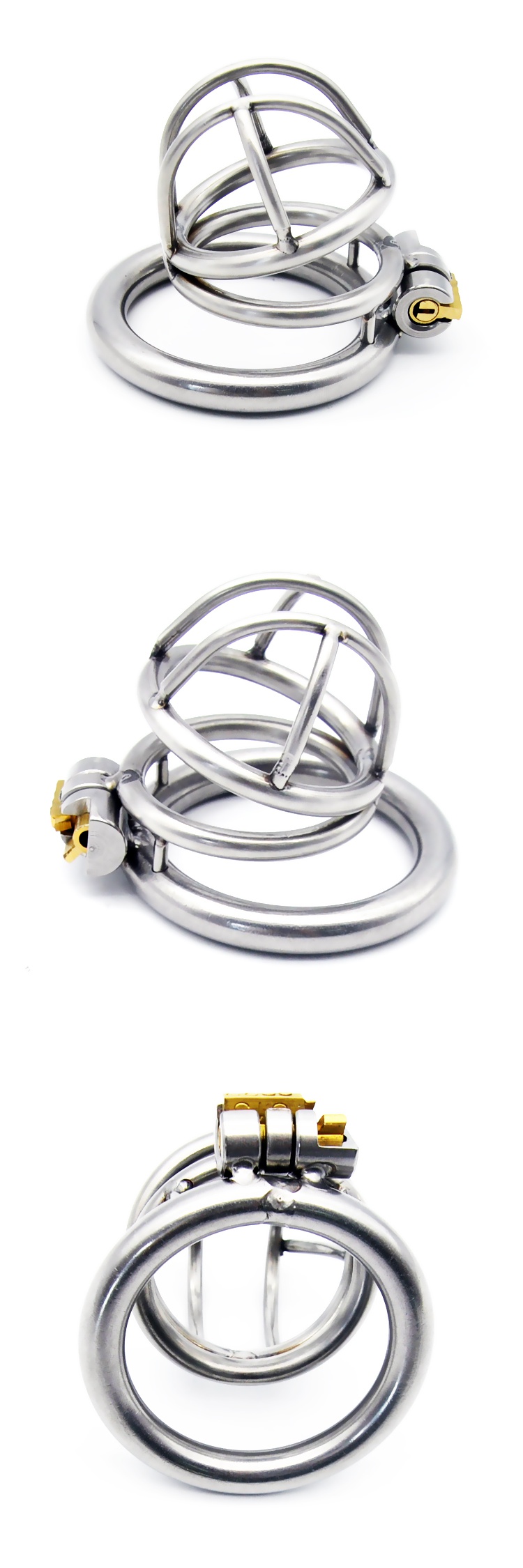 贞操锁贞操带贞操锁超小男用不锈钢贞锁茎锁精环带jj鸟笼cb锁禁欲sm