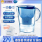 碧然德(BRITA)过滤净水器 家用滤水壶 净水壶 海洋系列3.5L蓝色一壶4芯装