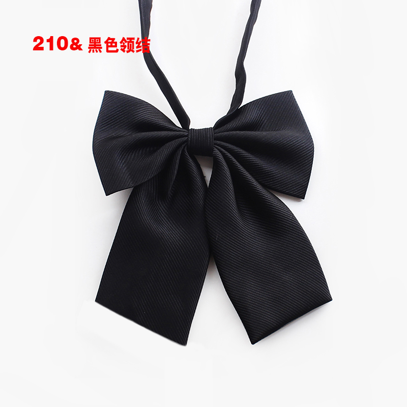 new lake个性少女心领结女学院风学生制服领花飘带丝带配饰格子韩版