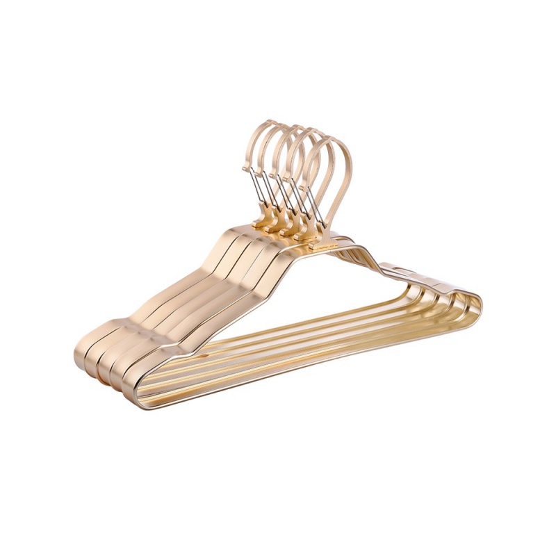 好铝合金防风衣架太太空铝高层防吹走自动卡扣衣架室外家用固定