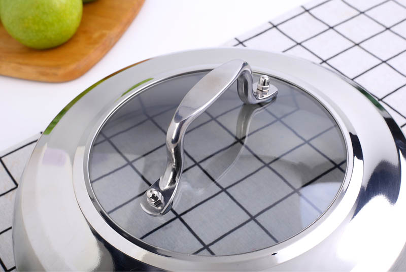 haoyangdao蒸锅盖子不锈钢高盖蒸锅专用蒸盖加厚高盖子 28蒸盖(外径