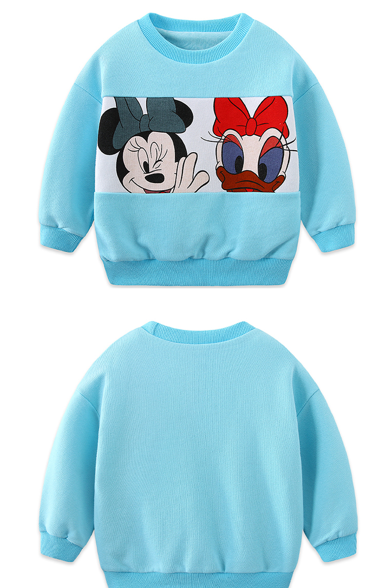 印象童年童装秋冬卡通休闲卫衣儿童2020新款加绒上衣套头衫潮