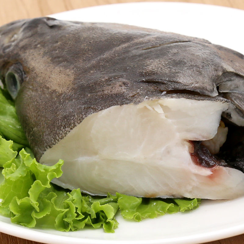虹鳟三文鱼头鱼头新鲜超大冰鲜海鲜水产鲜活烧烤炖汤食材鱼头 当天现