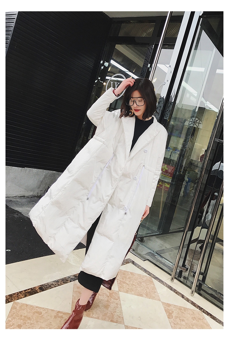 女 学生韩版学院风小欢喜乔英子同款 反季节派克服女式短袄羽绒服hmm