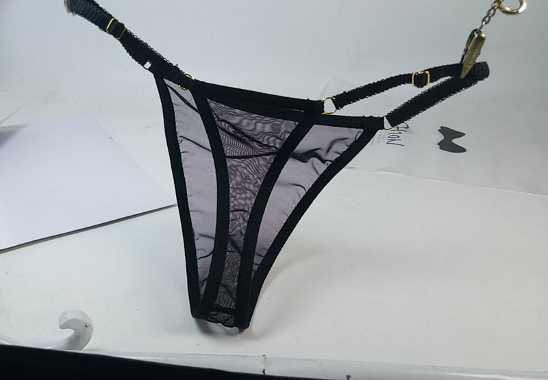 性感开档内裤女情趣丁字裤头开裆大码胖mm200斤诱惑透明蕾丝卓思哲