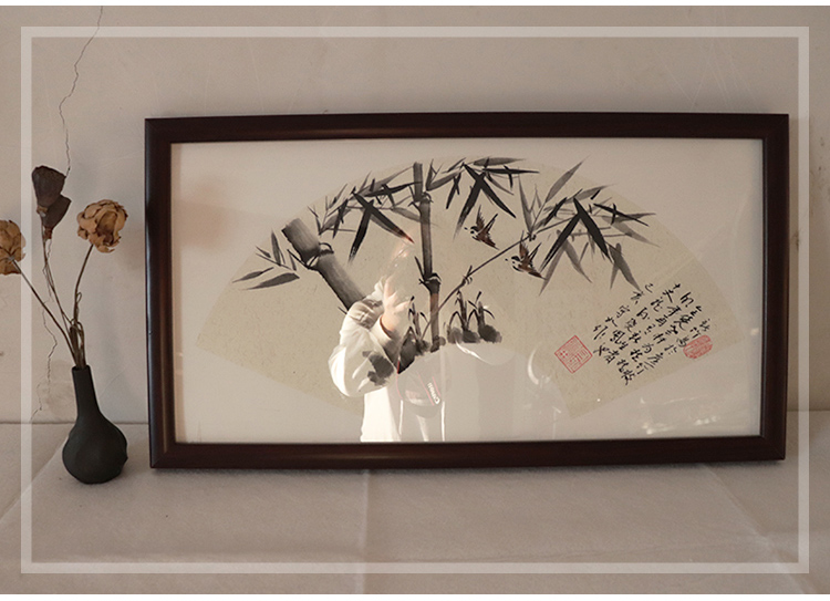 书画不装裱直接装画框,怎样裱画和装框,书画卡纸还要装裱吗_大山谷图库