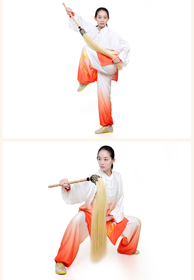 真马尾太极拂尘佛尘浮尘道教扶尘太监甩子桃木枣木戏剧用品法器