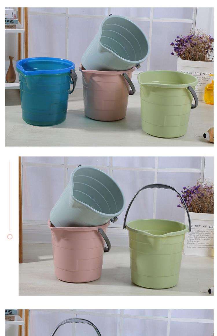 小号透明绿空调室内排水接水桶空调出水接水桶滴水蓄水桶手提装空调水