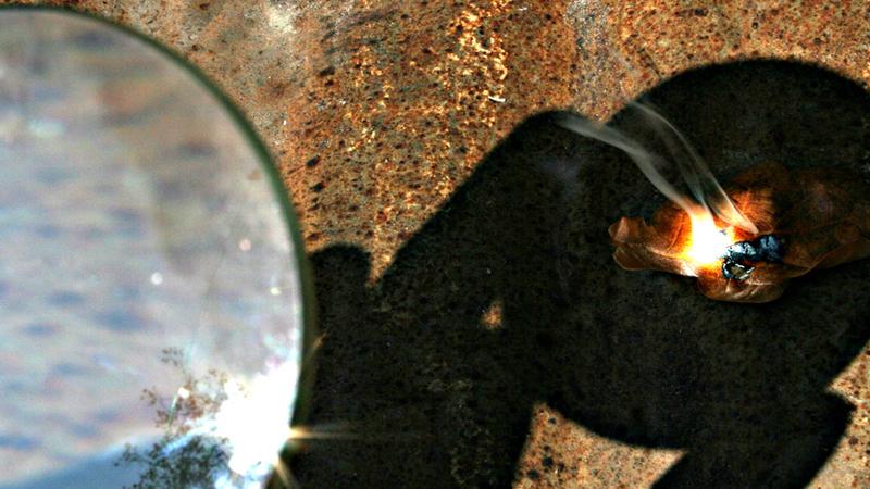 100大直径放大镜5倍聚焦太阳野外点火300度以下老花阅读