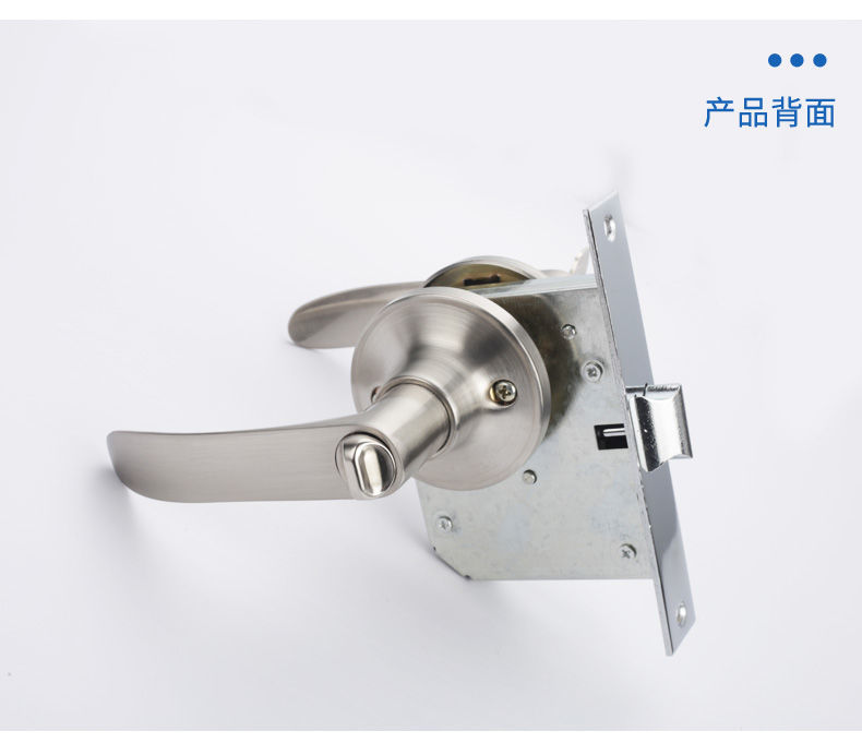 防火门过道锁带钥匙逃生门锁楼梯通道门锁可锁消防锁把手单舌头锁 b款