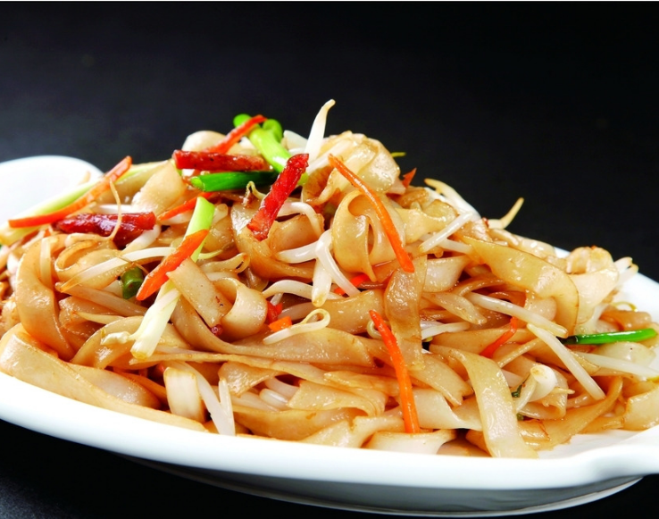 正宗广东河粉4斤湿河粉2斤鲜切粉河粉220克炒粉餐饮装厂家直销店鲜