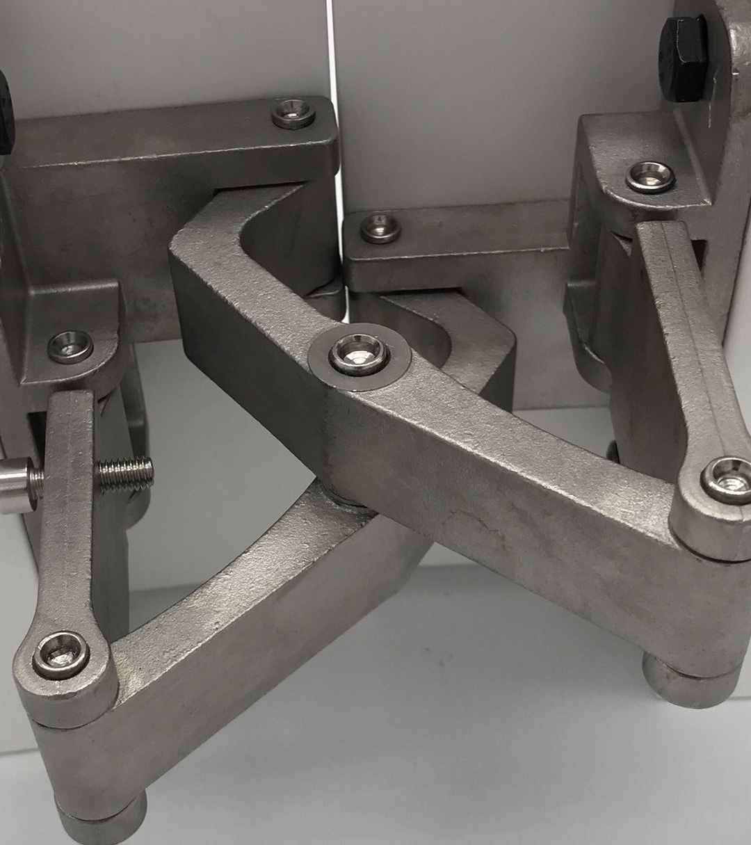 防火消防合页门铰链管井门合页石材门铰链不锈钢厚门二维可调暗铰